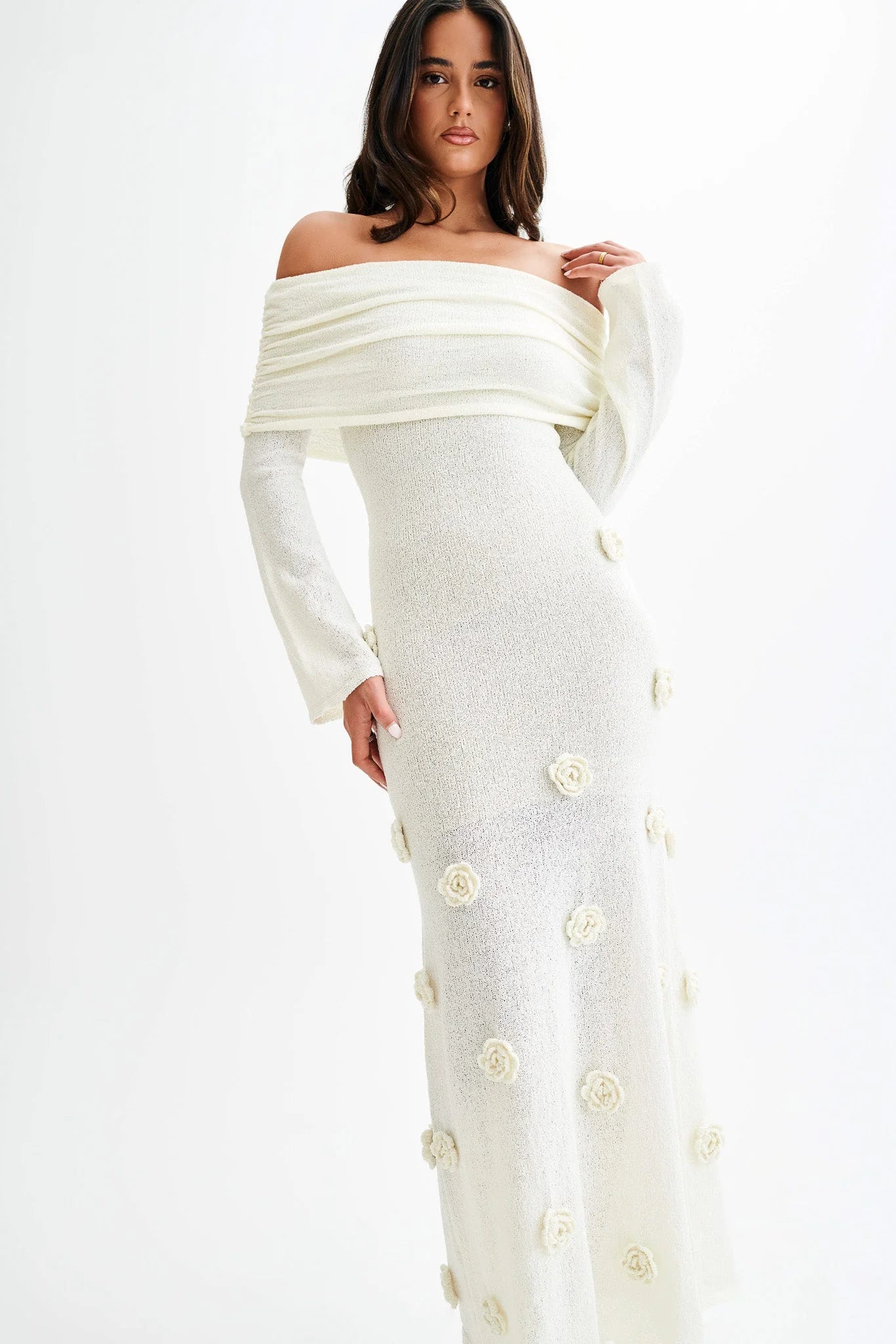 Evelyn Rose Knit Maxi Dress