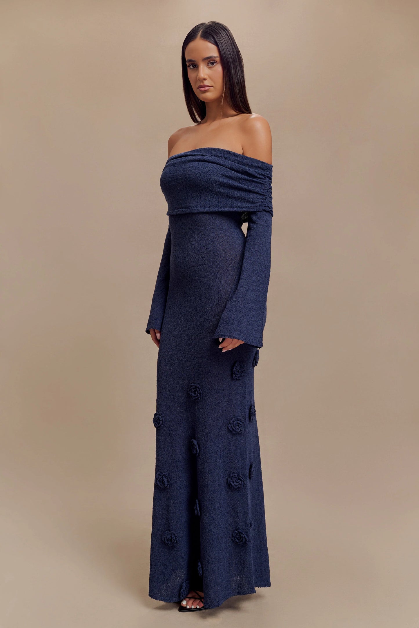 Evelyn Rose Knit Maxi Dress