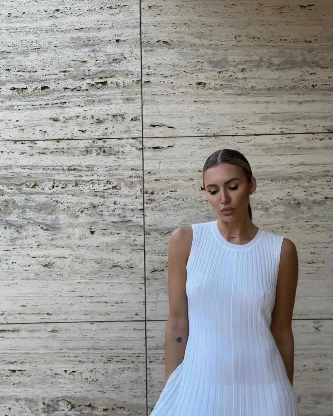 Amara Soft Knit Maxi Dress