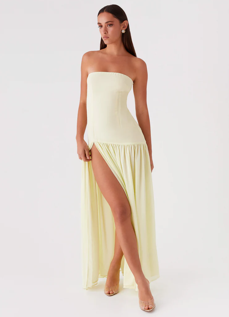 Elysian Strapless Maxi Dress