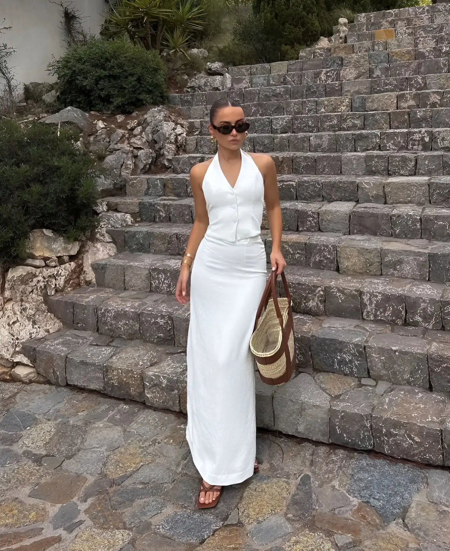 The Amara Halter Set